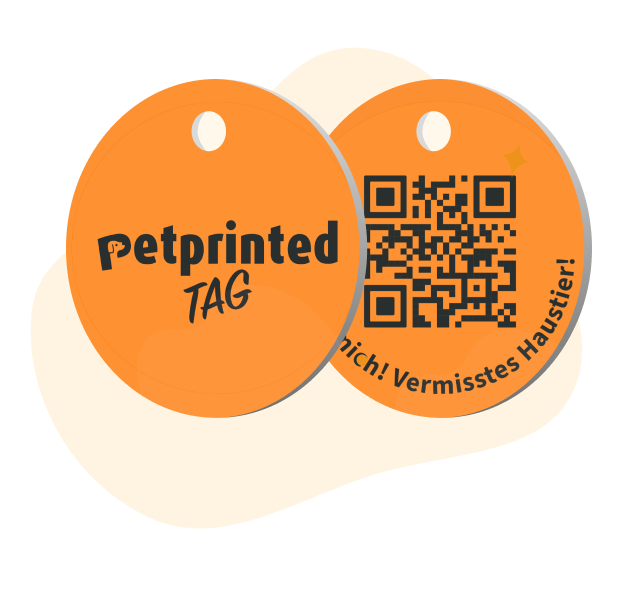 Pet Printed Metal Tag